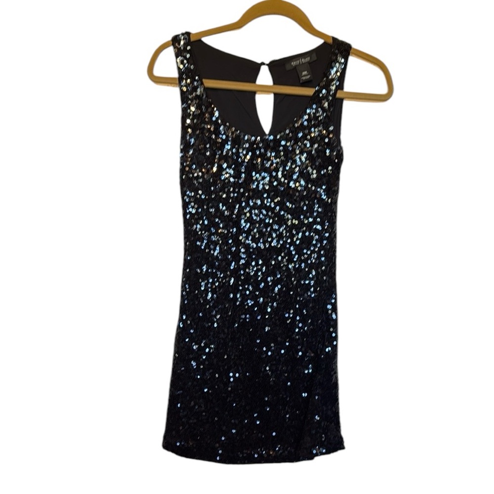 White House Black Market XXS Sequin Mini Sleeveless Dress